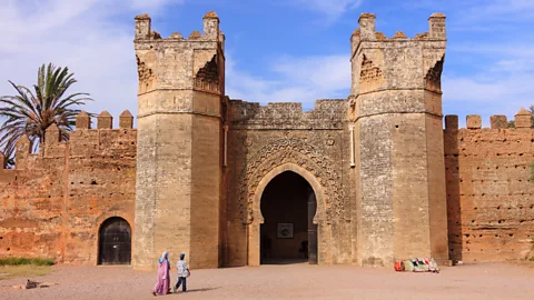 Getty Images The Chellah necropolis is built atop 1st-Century Roman ruins (Credit: Getty Images)
