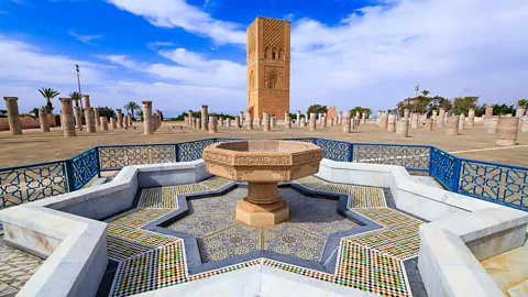 Getty Images The Hassan Tower is a symbol of Moroccan pride and identity (Credit: Getty Images)