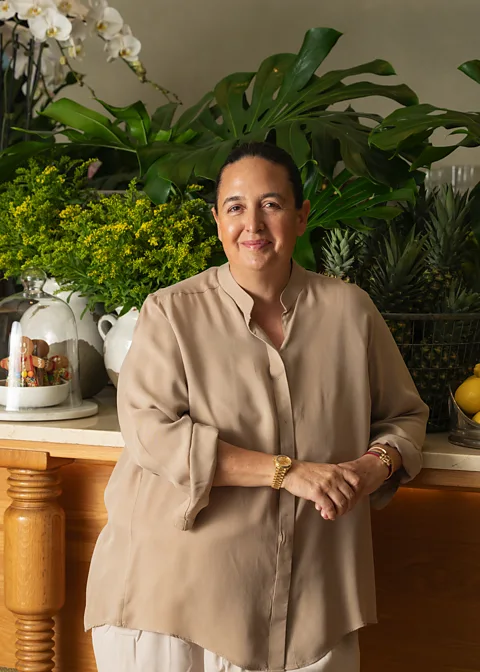 Tashas Group Natasha Sideris says the situation is "brutal" for local restaurants (Credit: Tashas Group)