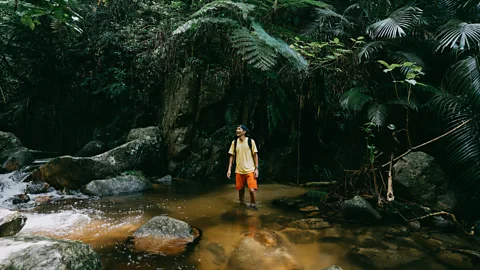 Getty Images Advocates of off-grid travel say it can build confidence, resilience and a new tolerance for discomfort (Credit: Getty Images)