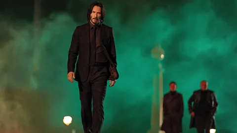 Alamy Keanu Reeves' John Wick is a descendant of Chow's heroes (Credit: Alamy)