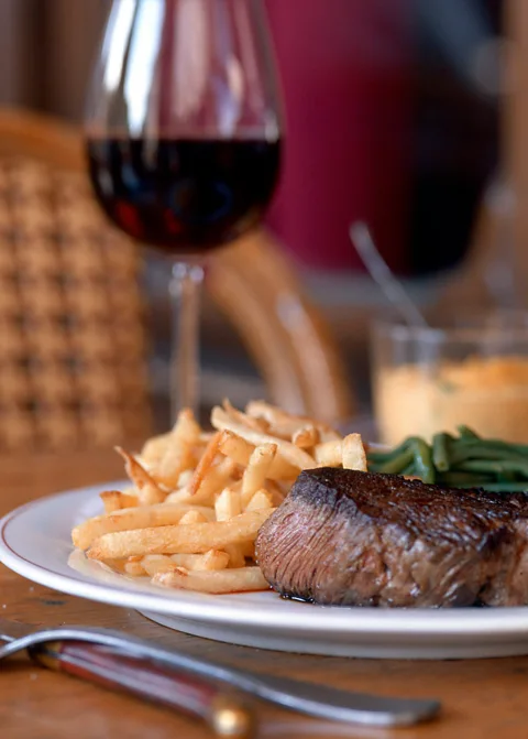 Getty Images Steak is a staple of French bistro culture (Credit: Getty Images)