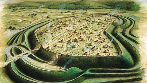 Maiden Castle: An Iron Age hill fort