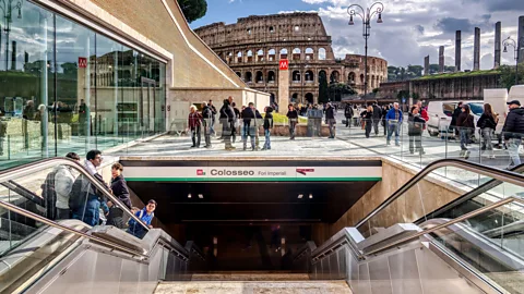 Alamy Below Rome's historical treasures lay even more historical treasures (Credit: Alamy)