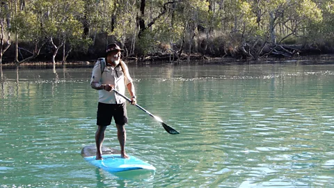 Ren O'Flaherty Robinson leads Gumbaynggirr cultural excursions as part of Wajaana Yaam Adventure Tours (Credit: Ren O'Flaherty)