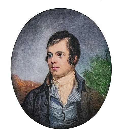 Portrait of Robert Burns