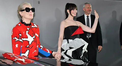 Alamy Streep and co-star Anne Hathaway have been on an extensive international press tour for the film (Credit: Alamy)