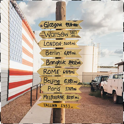 Johnny Kompar Seligman's Route 66 revival now draws visitors from around the world (Credit: Johnny Kompar)