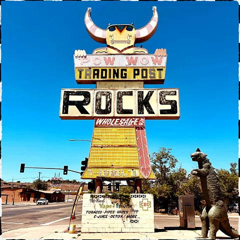 Zoey Goto More than half of Route 66 passes through or alongside Native land (Credit: Zoey Goto)