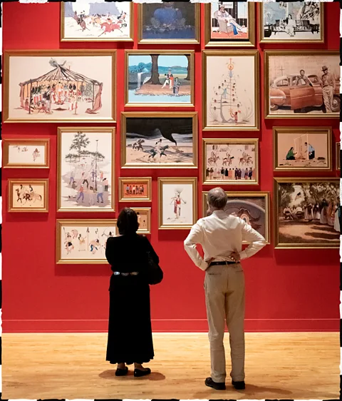 First Americans Museum At Oklahoma City's First Americans Museum, works by Indigenous artists help place Route 66 within a much longer Native history (Credit: First Americans Museum)