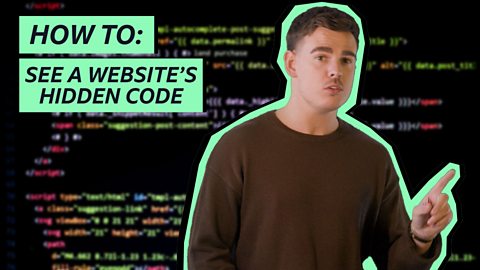 How to: See a website's hidden code