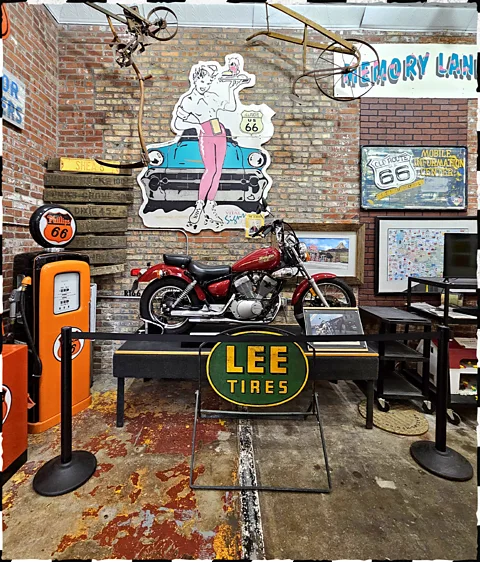 Demi Perera The mode of transport has changed, but the vintage hallmarks of Americana remain the same (Credit: Demi Perera)