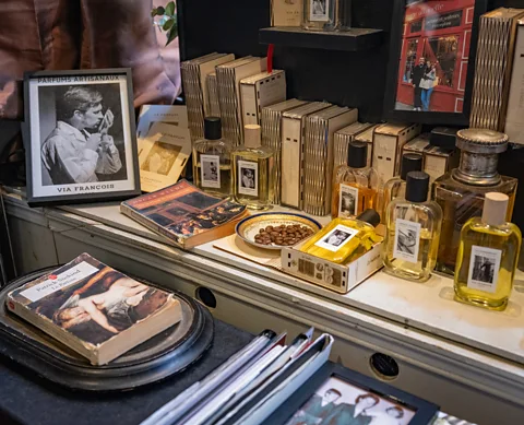 Hervé Lassïnce / BBC Perfume is central to the Parisian identity (Credit: Hervé Lassïnce / BBC)