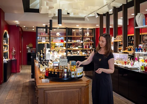 Hervé Lassïnce / BBC Jovoy Paris is a haven for niche and rare perfumes (Credit: Hervé Lassïnce / BBC)