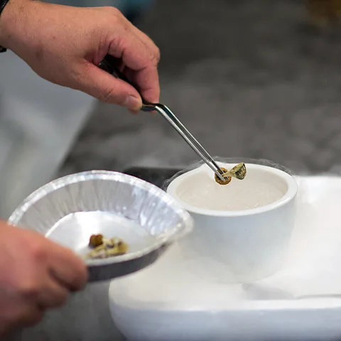 Getty Images After six months, 52% of people who took psilocybin capsules remained abstinent from cigarettes (Credit: Getty Images)