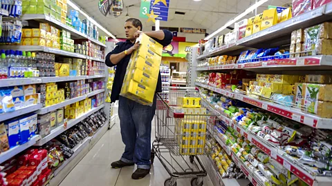 Getty Images We are surrounded by an abundance of food choices, including unhealthy ultra-processed foods (Credit: Getty Images)