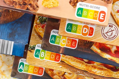Alamy Clear nutritional scoring on food labels can encourage consumers to make healthier choices (Credit: Alamy)