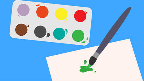 A painting palette