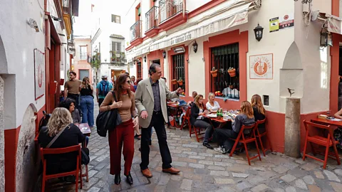 Alamy For Andrés, the best way to enjoy tapas is to go on a tapas crawl and not linger too long in one place (Credit: Alamy)