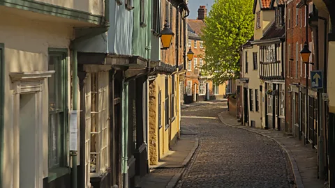 Getty Images Norwich's medieval lanes and independent shops have helped turn the city into a thriving cultural destination (Credit: Getty Images)