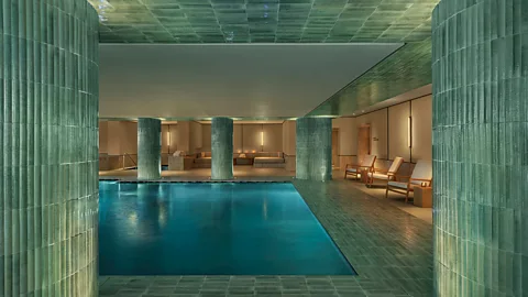 Nicholas Koenig The spa at Italy's Lake Como Edition Hotel incorporates a variety of longevity protocols (Credit: Nicholas Koenig)
