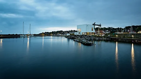 Ivandet From Tejn's picturesque harbour, there's no hint of the toxic bloom slowly spreading across the Baltic seafloor (Credit: Ivandet)