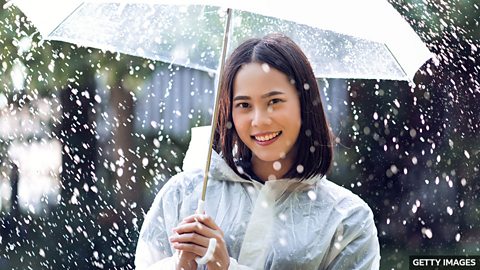 The calming effects of rain 雨舒缓身心的作用