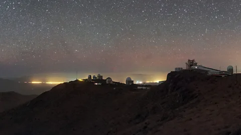 ESO/ P Horálek Light pollution from cities on the edge of the desert and industrial mining is bleeding into the view of the night sky in the Atacama (Credit: ESO/ P Horálek)
