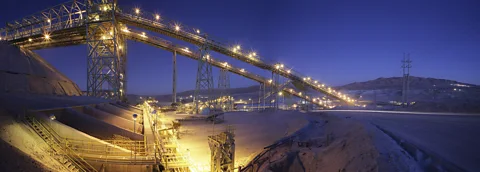 Getty Images Mining and other industrial activities in the Atacama Desert are a growing source of light pollution (Credit: Getty Images)