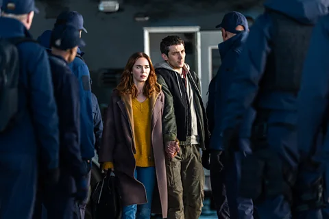 Universal Pictures Emily Blunt and Josh O'Connor star in Disclosure Day, a conspiracy thriller in the vein of films from the Close Encounters era (Credit: Universal Pictures)