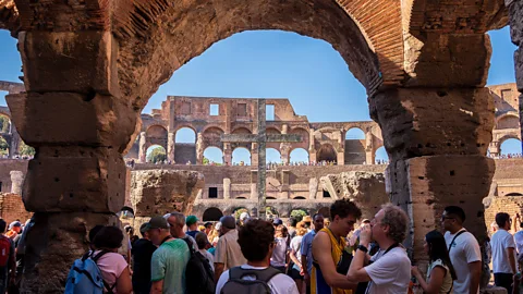 Alamy The traditional daytime summer sightseeing window is narrowing due to crowds and intense heat (Credit: Alamy)