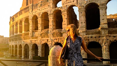 Alamy Some monuments extend visiting hours until past sunset to take advantage of the cooler temps (Credit: Alamy)