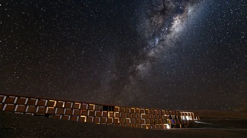 ESO/ N Schafer The Residencia at night (Credit: ESO/ N Schafer)