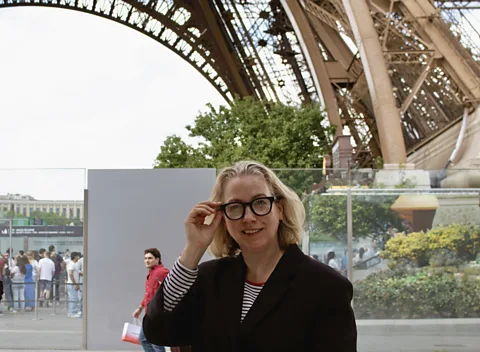Laura Hall The glasses can translate menus, identify landmarks and answer questions (Credit: Laura Hall)