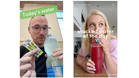 "WaterTok" videos have made aesthetic drinks and electrolyte powders hugely popular.