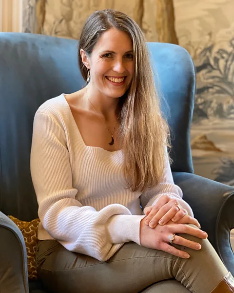 Elizabeth Claydon Elizabeth Claydon says her pregnancy and eating disorder left her feeling like she inhabited a body that wasn't her own (Credit: Elizabeth Claydon)