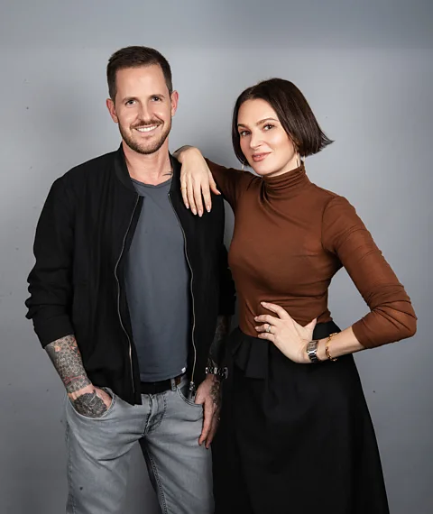 Sony Music Entertainment/ Daylight Productions Dan Jones and Elizabeth Day have blended their two podcasts together for new limited series History's Greatest Fails (Credit: Sony Music Entertainment/ Daylight Productions)