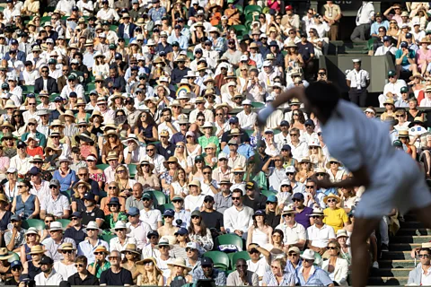 Getty Images Wimbledon's strictest rule is also its simplest: stay still while the ball is in play (Credit: Getty Images)
