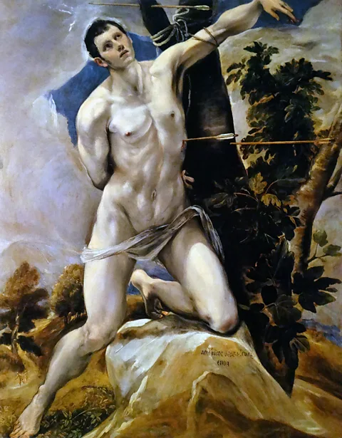 Getty Images El Greco's paintings of Saint Sebastian are among the finest from the Renaissance era (Credit: Getty Images)