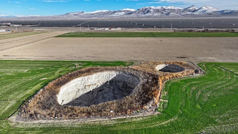 Getty Images Experts believe the sinkholes have been created largely though human impact – rather than climate change (Credit: Getty Images)