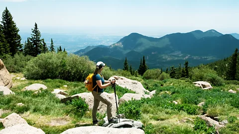 Rob Shearer The vast-reaching view from the top of Pikes Peak inspired America the Beautiful's famous lyrics "from sea to shining sea" (Credit: Rob Shearer)