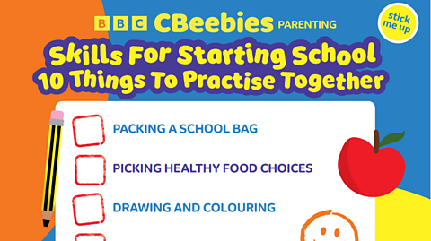 Get ready for school with our Starting School checklist