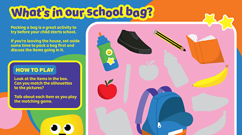 What's in our school bag? - activity