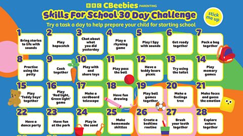Try our Skills for School - 30 day challenge