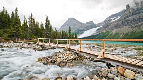 Getty Images The Berg Lake Trail is one of Canada's most iconic backcountry trails (Credit: Getty Images)