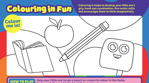 Colouring in fun!
