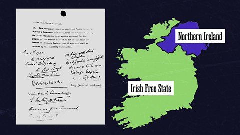 Reasons for the outbreak of the Irish Civil War