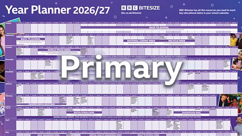 Primary year planner