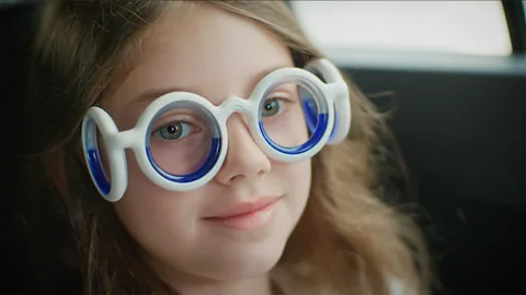 Citroën Anti-motion sickness glasses can help with nausea, but at what cost? (Credit: Citroën)