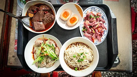 Andrew Nachemson Eating local cuisine is one of the highlights of the Huandao (Credit: Andrew Nachemson)
